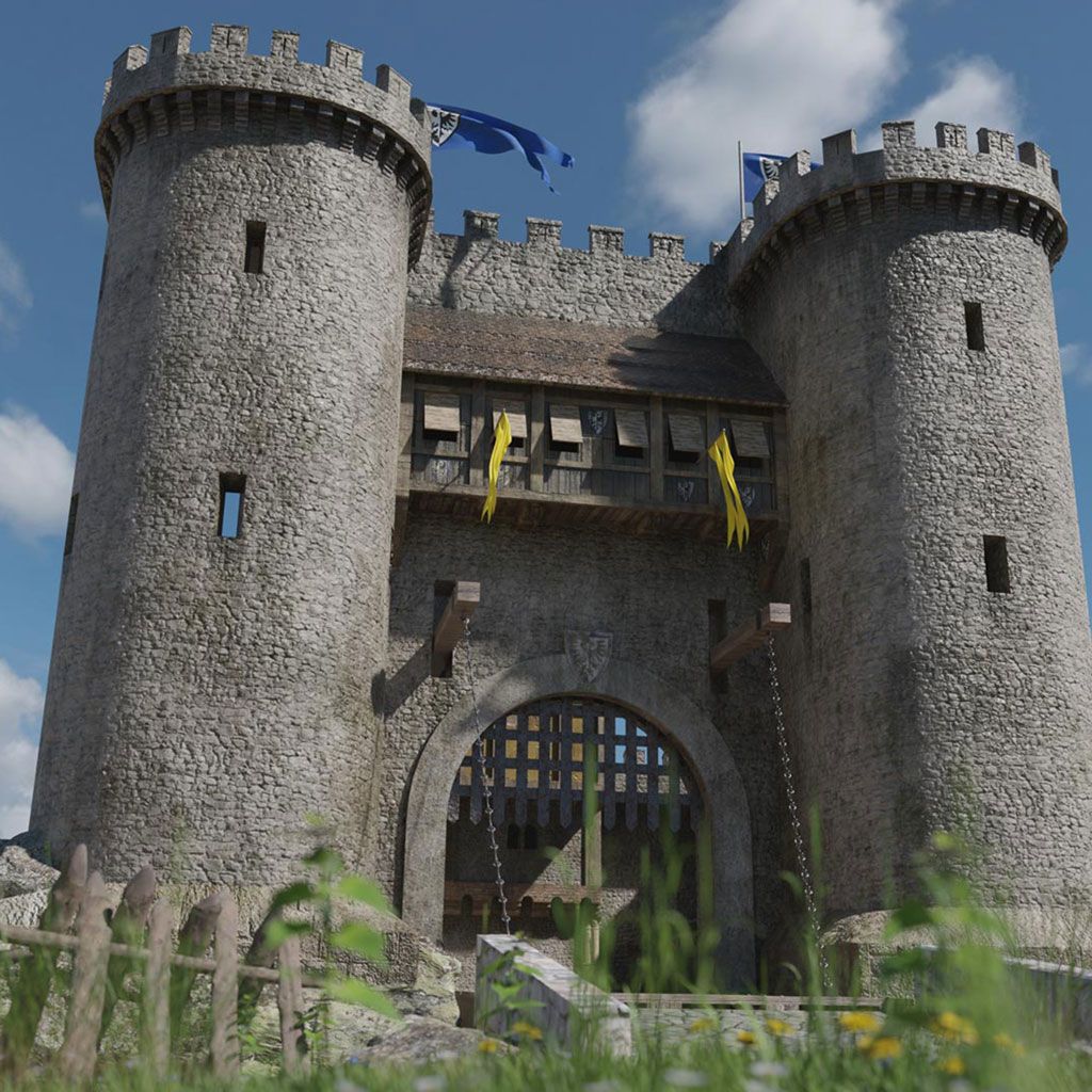 6074 Black Falcon Fortress - by Cristian Boiardi